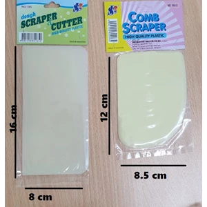 Dough Scrapper / Comb Scrapper And Cutter / Sin Lian Scrapper Plastic