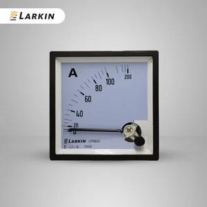 Analog Ampere Panel Meter Indirect 96x96 Needle Larkin LP-96AI (0-300A)