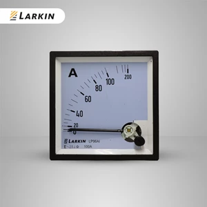 Analog Ampere Panel Meter Indirect 96x96 Jarum Larkin LP-96AI (0-1000A)