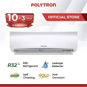  AC Air Conditioner Polytron 1.5 PK - PAC12VH Free Pasang + Material