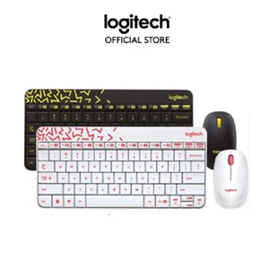  Mouse dan Keyboard  / Logitech Wireless Keyboard and Mouse MK240 Combo MK 240 Nano