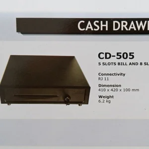 Mesin Kasir / cash drawer cd-505 laci uang kertas dan logam laci kasir kozure