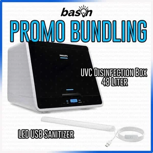 Uvc Disinfection Box Philips 48L + Led Sanitizer Usb