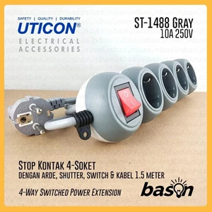 Uticon 4 Hole Outlet 1.5 Meters