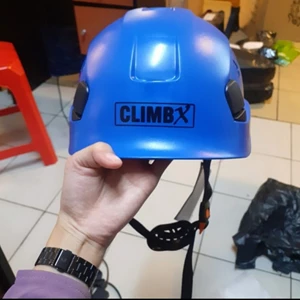 Helm Safety Climbx Warna Biru