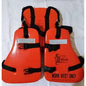 Life Jacket Seahorse Work Vest Orange