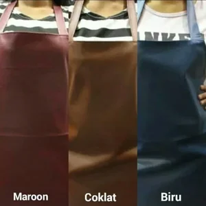Apron Kulit Pvc Leather High