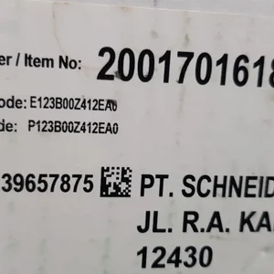Micom P123B00Z412EA0 P123 Schneider ex  Areva cubicle PIX ori