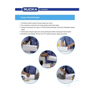 Flange Pvc Aw 2½" Rucika / Flange Rucika / Adapter Pvc
