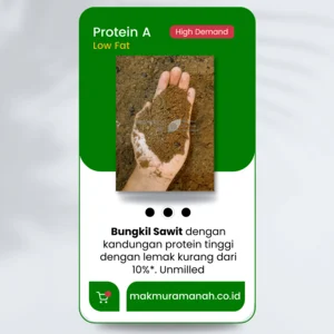 Bungkil Sawit Protein A Low Fat- Makmur Amanah Sejahtera 