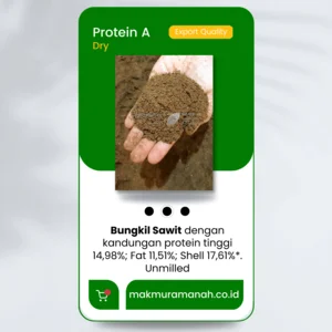 Bungkil Sawit Protein A Dry - Makmur Amanah Sejahtera