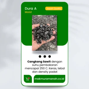 Cangkang Sawit Dura A Moist - Makmur Amanah Sejahtera