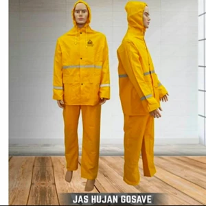Gosave Raincoat . Yellow Color 