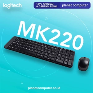 Logitech Wireless Keyboard + Mouse Mk220 Promo