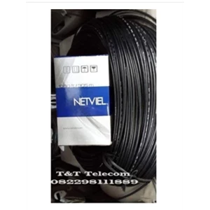 Kabel Fiber Optik Netviel 4 Core Singlemode Outdoor Direct Buried Double Jacket 9/125um