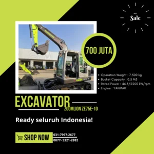 Excavator Zoom Lion ZE75E - 10