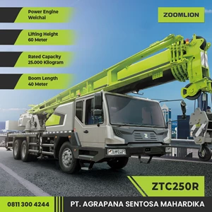 Alat Kontruksi Truck Crane Zoomlion ZTC2250
