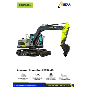 Alat Berat Crawler Excavator Zoomlion ZE75E