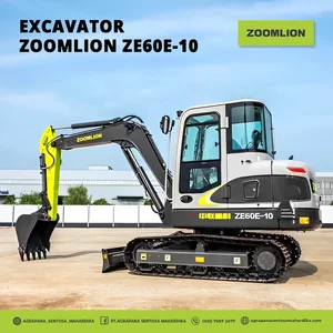 Mini Excavator Kapasitas 6 Ton Zoomlion Engine Yanmar