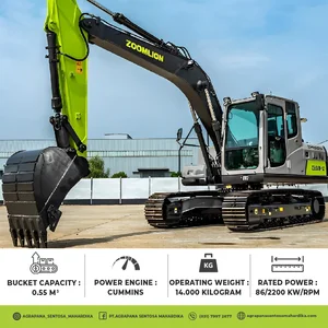 Excavator Kapasitas 14 Ton Engine Cummins