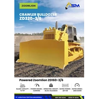 BULLDOZER KAPASITAS BLADE 11.7 M3 ENGINE CUMMINS ZOOMLION ZD320