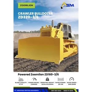 BULLDOZER KAPASITAS BLADE 11.7 M3 ENGINE CUMMINS ZOOMLION ZD320