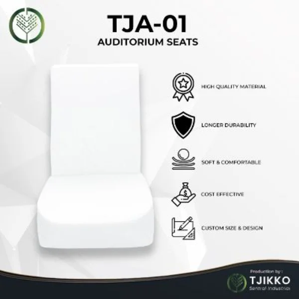 Busa Cetak Poliuretan (Molded) Untuk Kursi Auditorium Tja-01