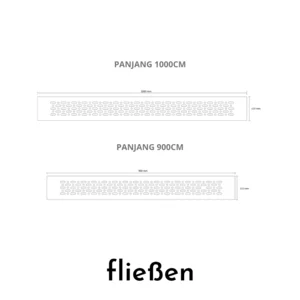 Penutup Saluran Air Shower Fliessen Stainless Steel