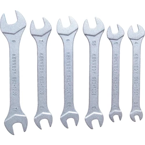 Kennedy Metric Open Ended Spanner Set 3.2 - 8Mm Set Of 6