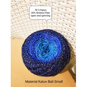 Benang Rajut Katun Recycle 100Grm Ombre