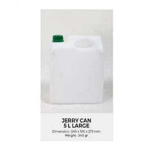 Jerry Can Plastic 5 L Large