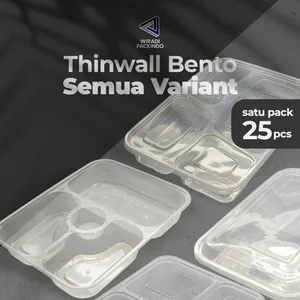 Partisi Bento Bintang 4 Sekat Plastik