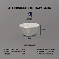 Aluminium Foil Cup 150Ml - 3404