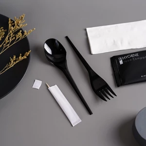Disposable Cutlery Set 4 In 1