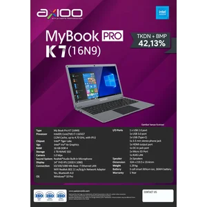 Axioo Mybook Pro K7 (16N9)