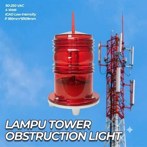 Lampu Tower Obstruction Light 4W – Safelight (OBL-4W)