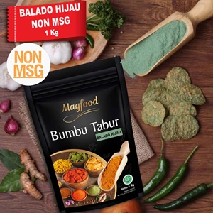 Magfood Bumbu Tabur Balado Hijau Non Msg 1 Kg