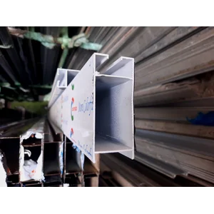 Aluminium Tiang Polos Besar 1.2Mm Profile 2013 Swing Door Perlengkapan Pintu Aluminium