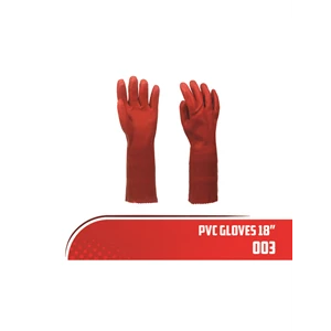 Sarung Tangan safety Tangan PVC Panjang 18 Inci 003