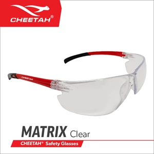 Cheetah Safety Glasses Matrix Clear