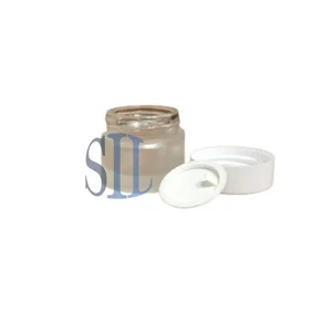 Botol Pot Cream Frosted 10 ml/Botol Kosmetik