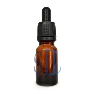 Botol kaca Pipet Tetes 10 Ml - Coklat