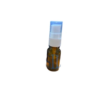 Botol Kosmetik Pump 10ml Amber/Botol Pump 10ml Brown/Coklat