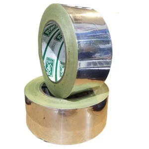 Lakban Aluminium Foil Sansui Tape 2 Inch Tahan Panas - 35 Meter