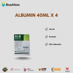 ALBUMIN 40 ML X 4 