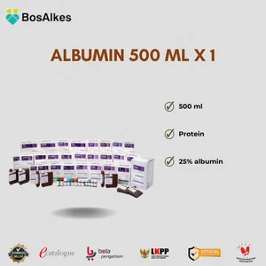 ALBUMIN 500 ML X 1