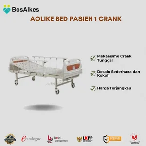 AOLIKE BED PASIEN 1 CRANK