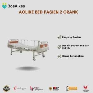AOLIKE BED PASIEN 2 CRANK