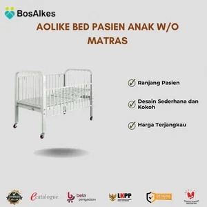 AOLIKE BED PASIEN ANAK W/O MATRAS
