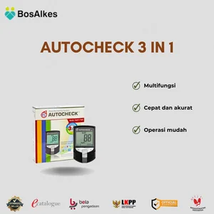 AUTOCHECK 3 IN 1 ( Perangkat Medis Multifungsi )
